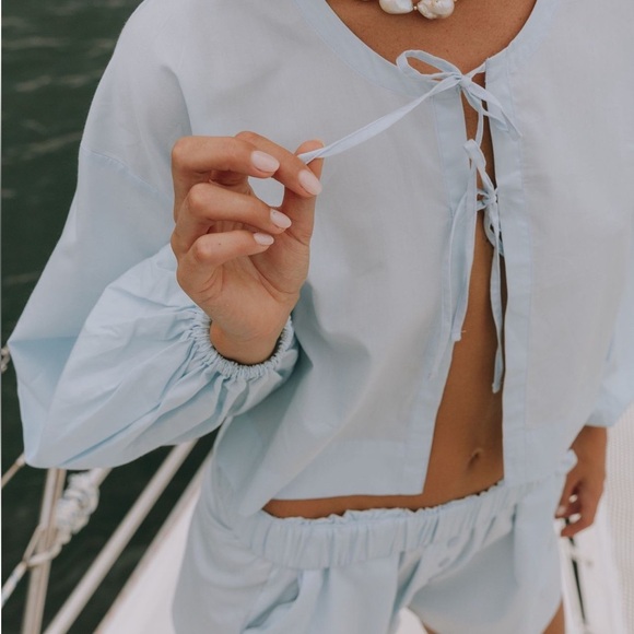 DAILY DRILLS POPLIN AUSSIE SET XS/S - Picture 1 of 1